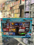 Transport Vehicle Set – 24-Piece Learning Traffic Toy Set