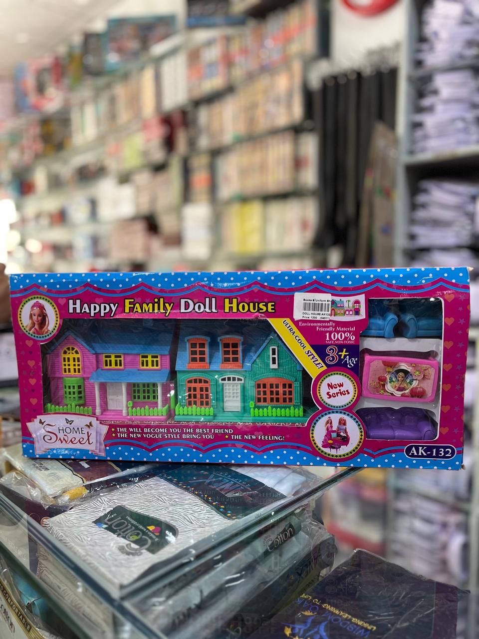 Happy Family Doll House – Kids Dollhouse Play Set