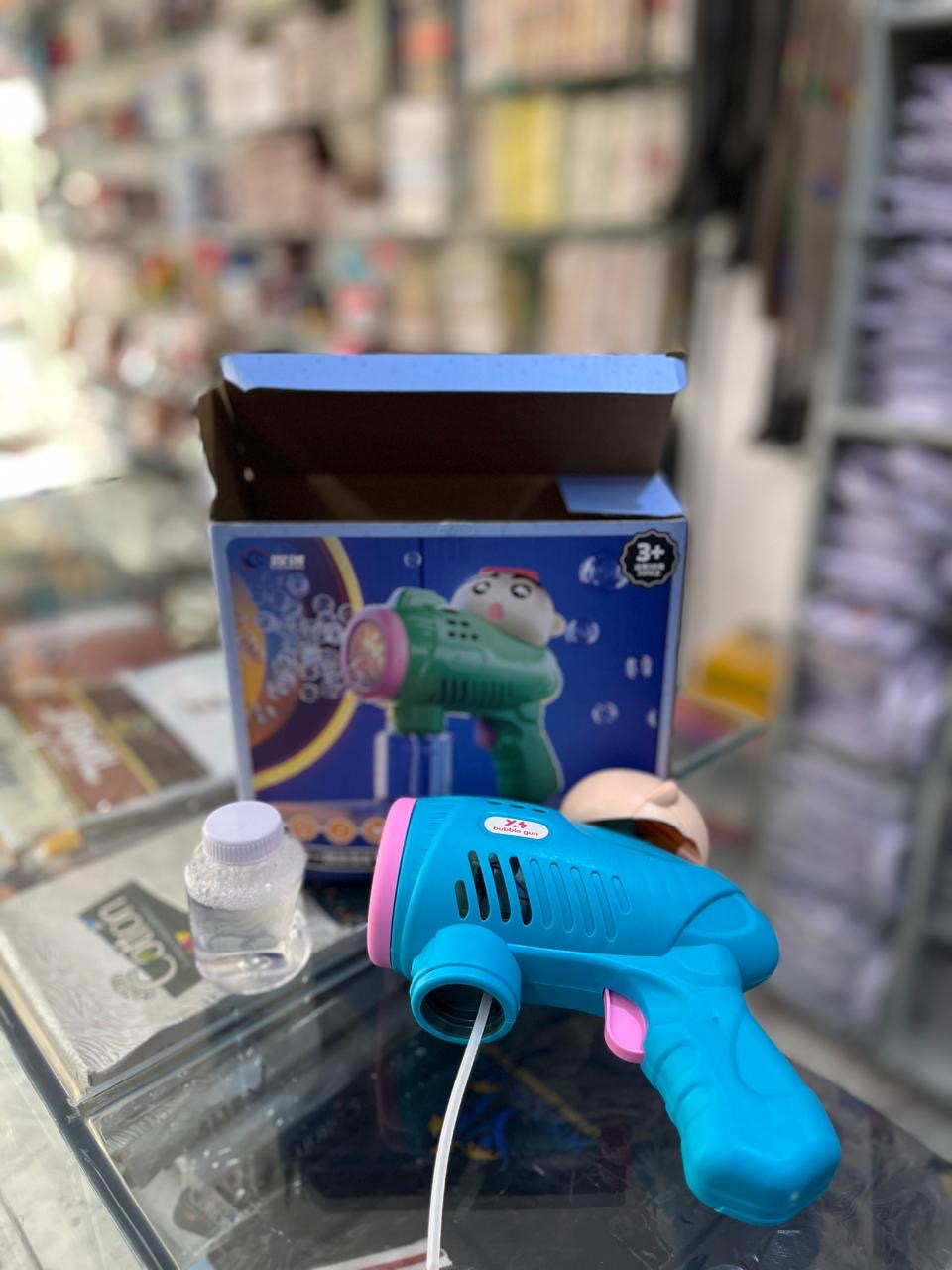 Rapid Bubbling Bubble Gun – LED Light Bubble