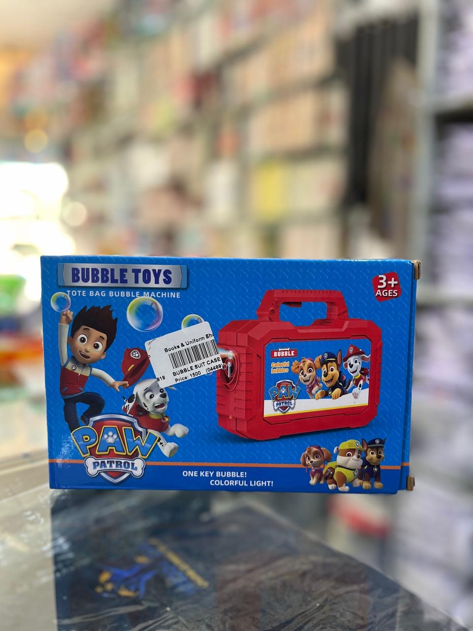 PAW Patrol Bubble Suitcase – Portable Bubble