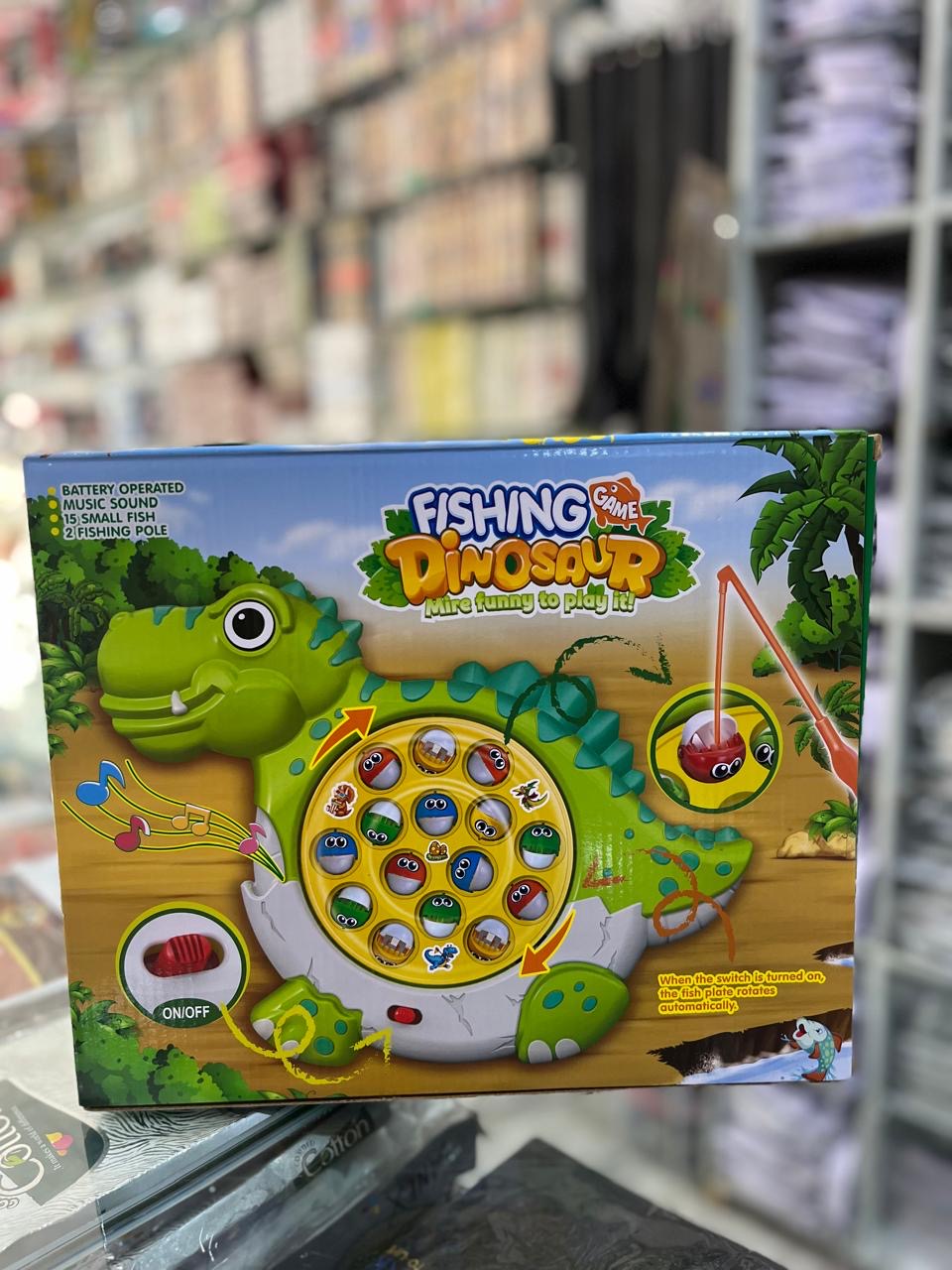 Dinosaur Fishing Game – Interactive Fishing Toy