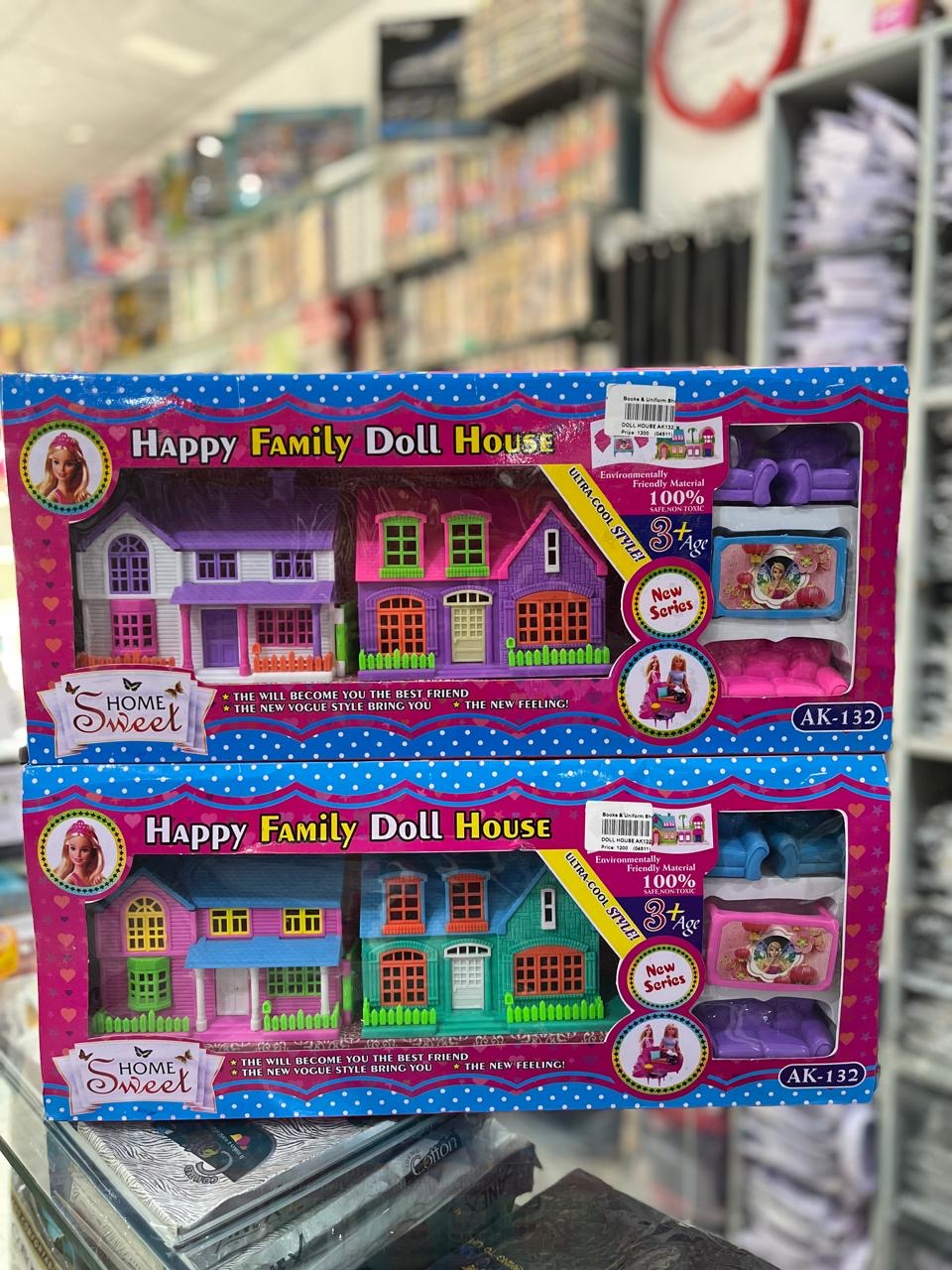 Happy Family Doll House – Kids Dollhouse Play Set