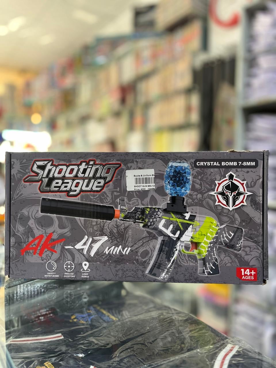 Shooting League AK-47 Mini Gel Blaster – Crystal Water Beads Gun