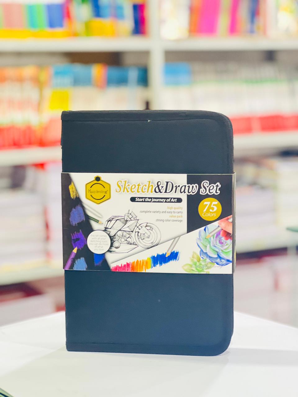Sketch & Draw Kit (75 Pcs)