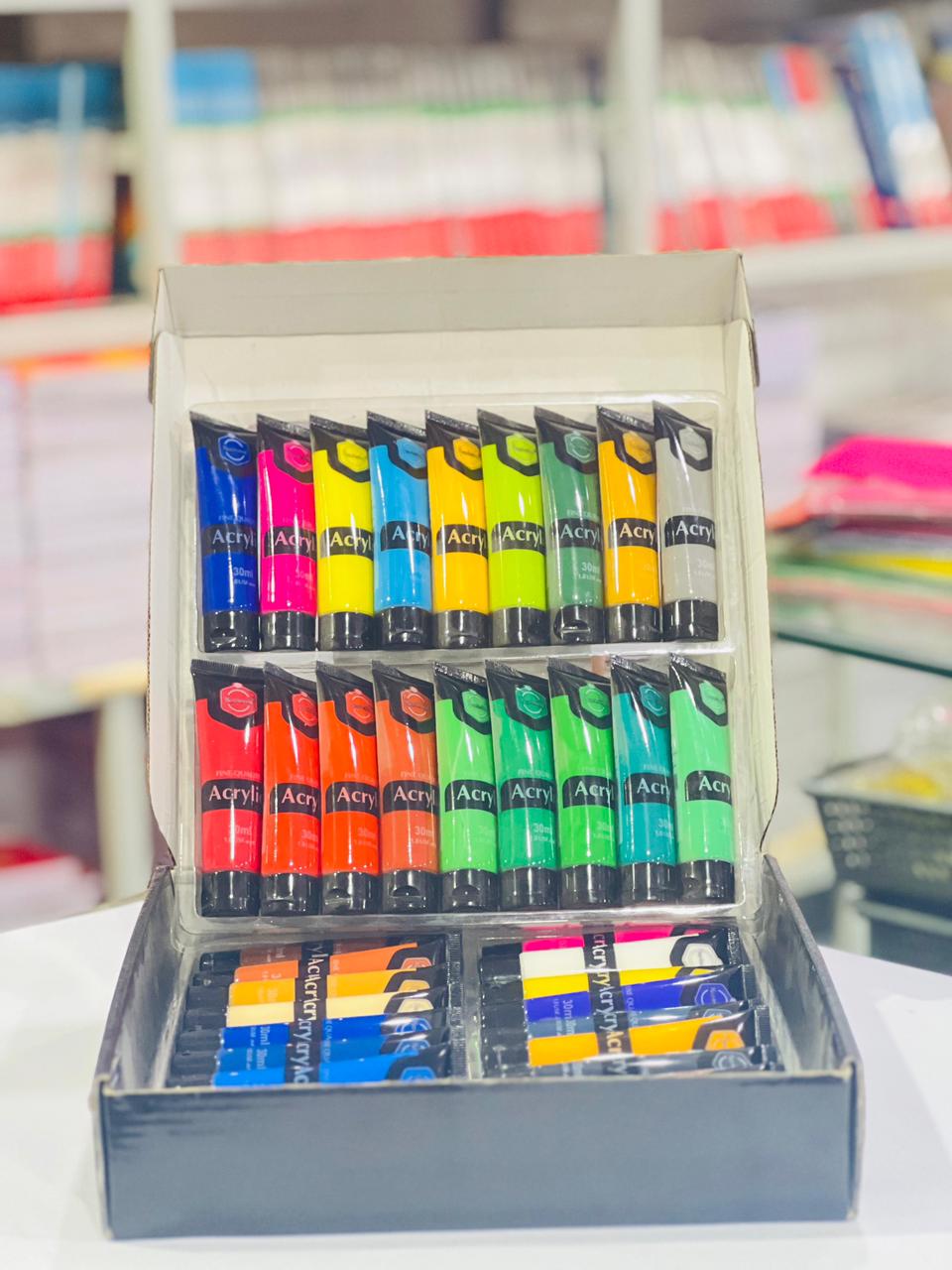 Acrylic Paint Set (36 Pcs)