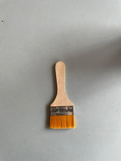 Artist Flat Paint Brush – Wooden Handle (Multiple Sizes)