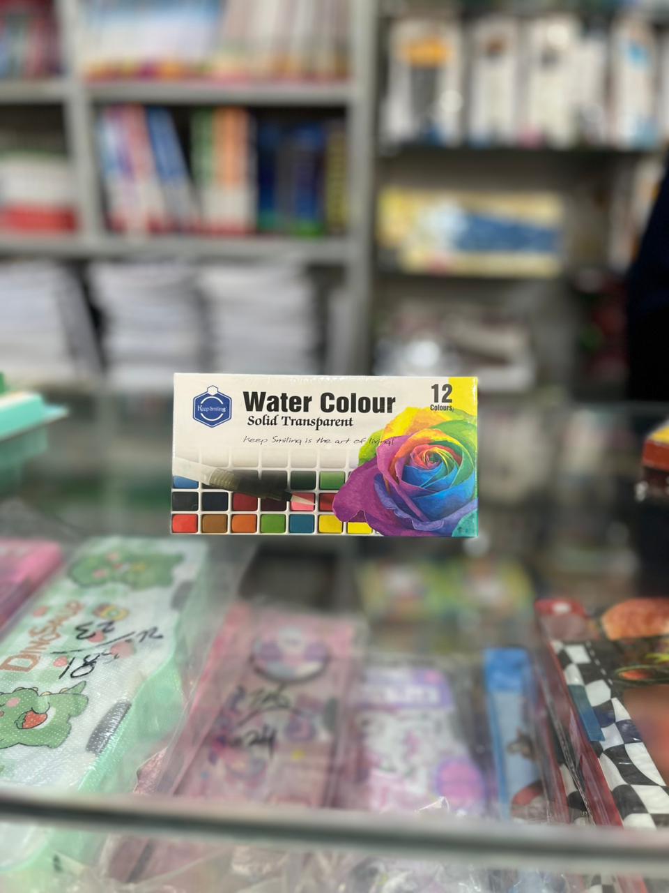 Premium Water Color Set – 12 Vibrant Colors