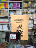 Artist Starter Combo – Sketch Book + Graded Pencil Set (12 PCS)