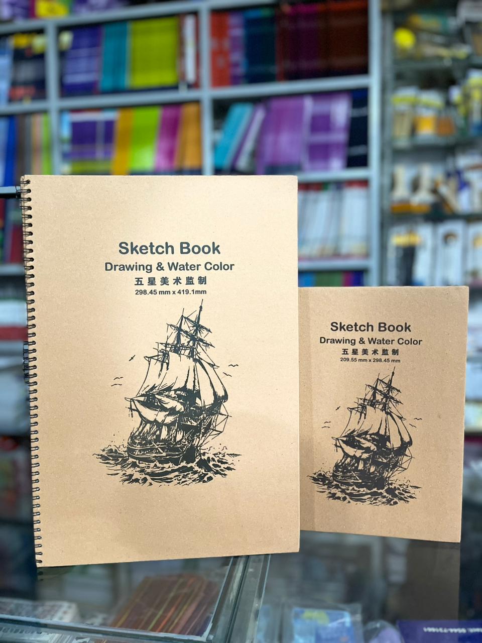 Sketch Book for Drawing & Watercolor (Multiple Sizes Available)