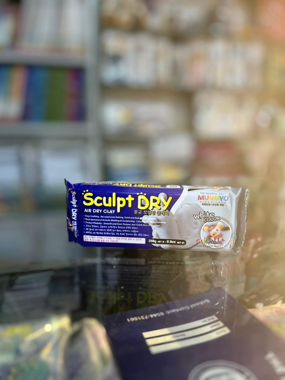 Sculpt Dry Air Dry Clay (250g) – Multiple Colors Available