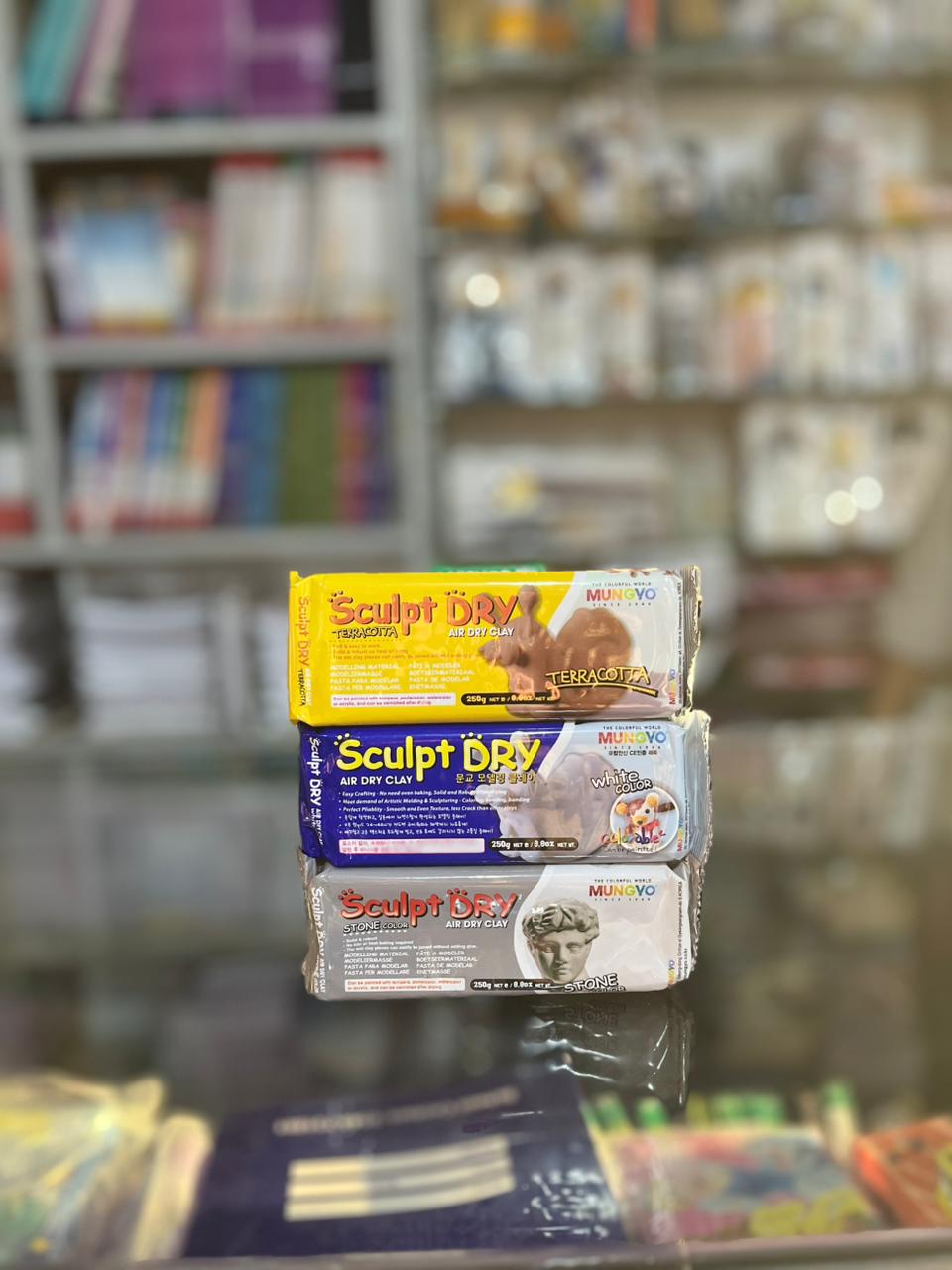 Sculpt Dry Air Dry Clay (250g) – Multiple Colors Available