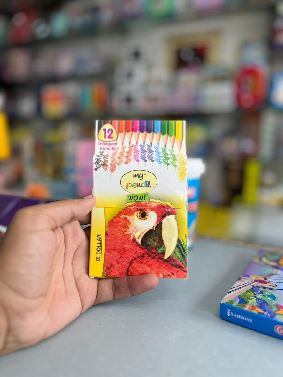 Dollar My Pencil WOW – 12 Triangular Pencils Pack