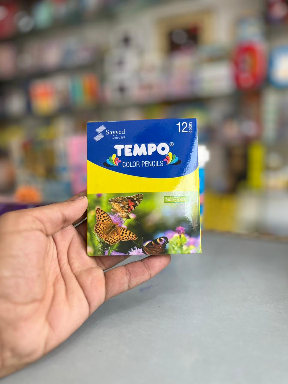 Sayyed TEMPO Colour Pencils – 12 Colours Pack