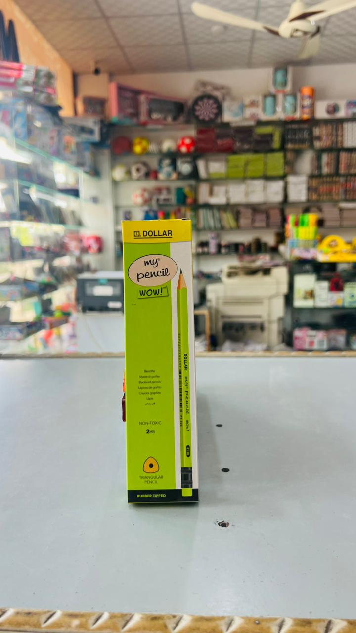 Dollar My Pencil WOW 2HB – Triangular Pencil