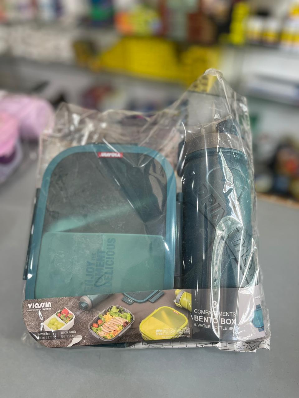 Lunch Box With Bottle