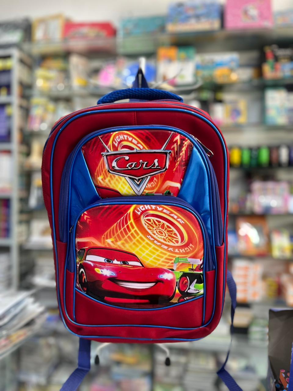 Pixar Cars Lightning McQueen 3D Hard Shell School Bag