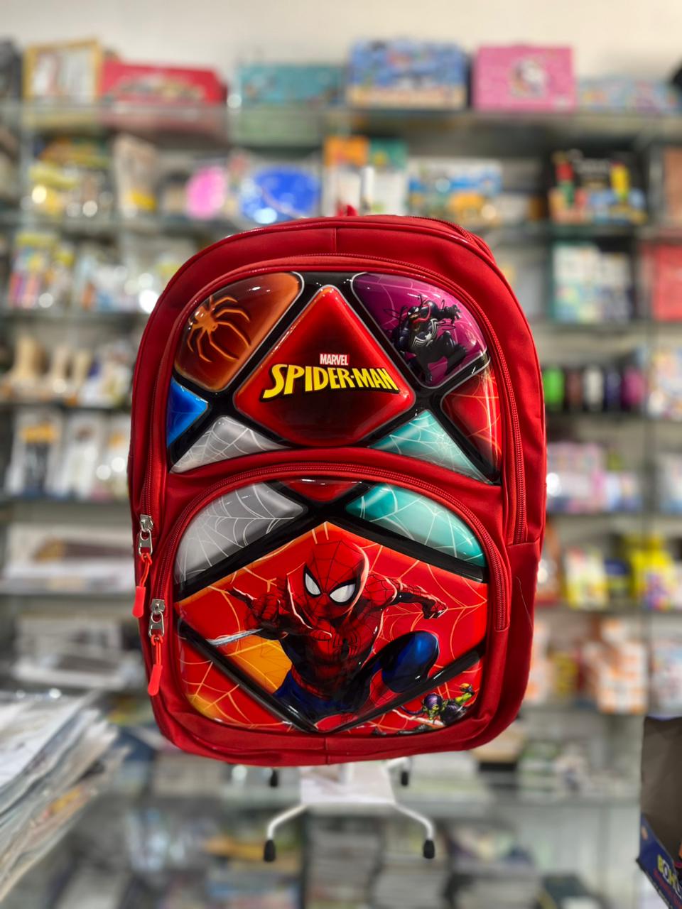 Marvel Spider-Man 3D Hard Shell School Backpack for Boys