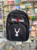 Premium Markhor Embroidered Black Backpack for College & University