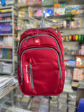 Disney Fashion Premium Red Multi-Compartment Backpack