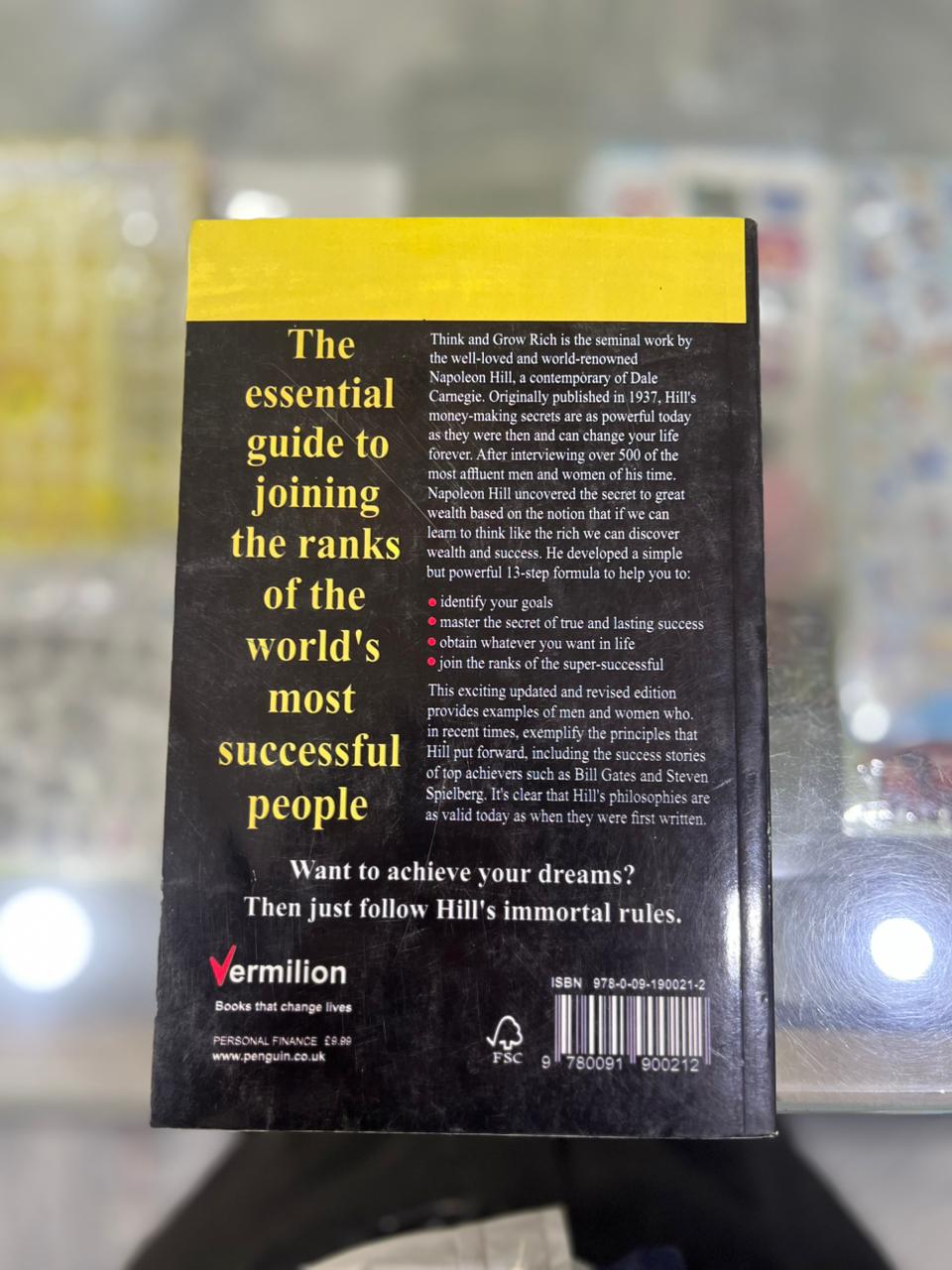 Think and Grow Rich by Napoleon Hill (Paperback)