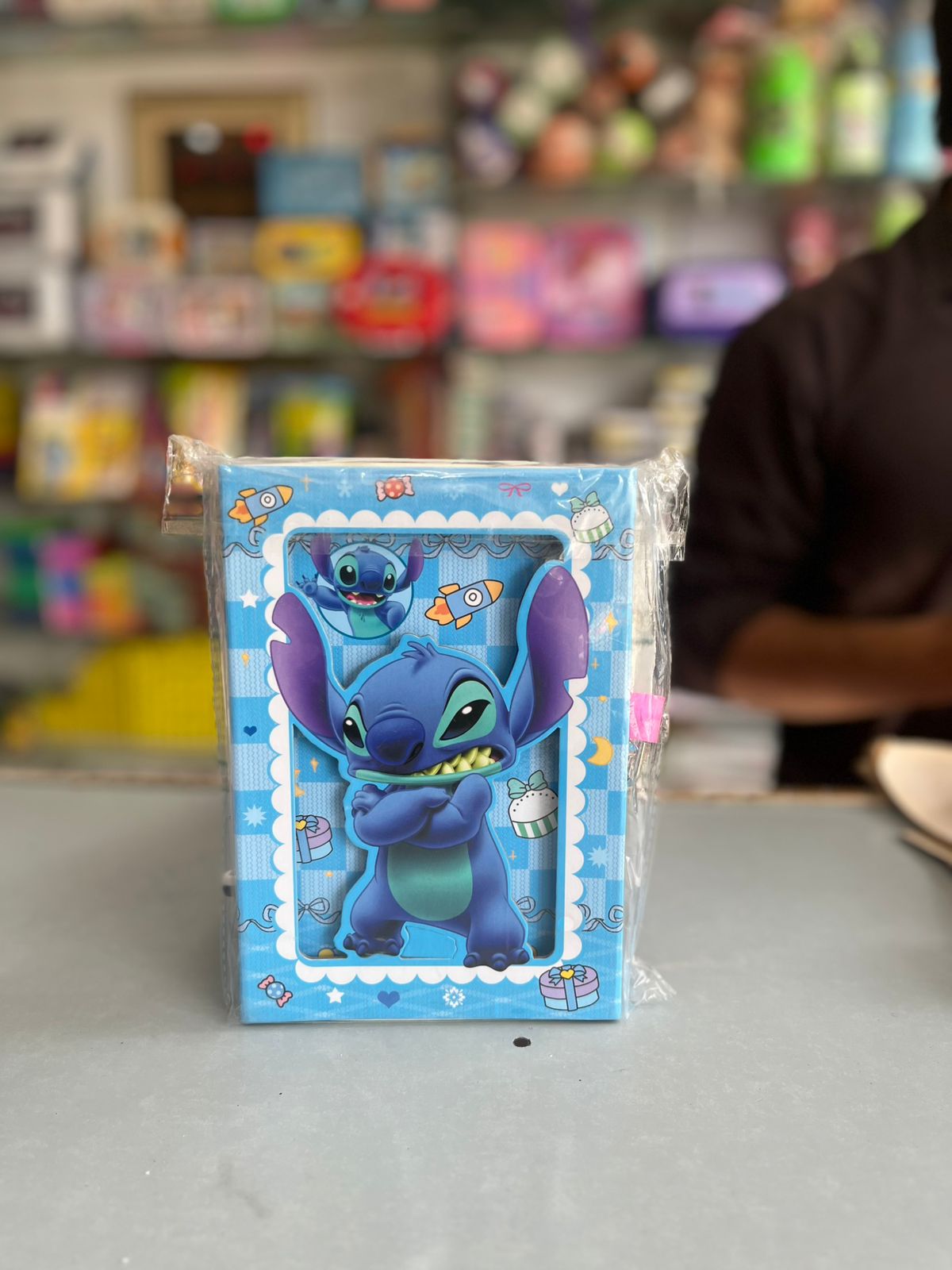 Cute Disney Stitch 3D Premium Embossed Hardcover Diary