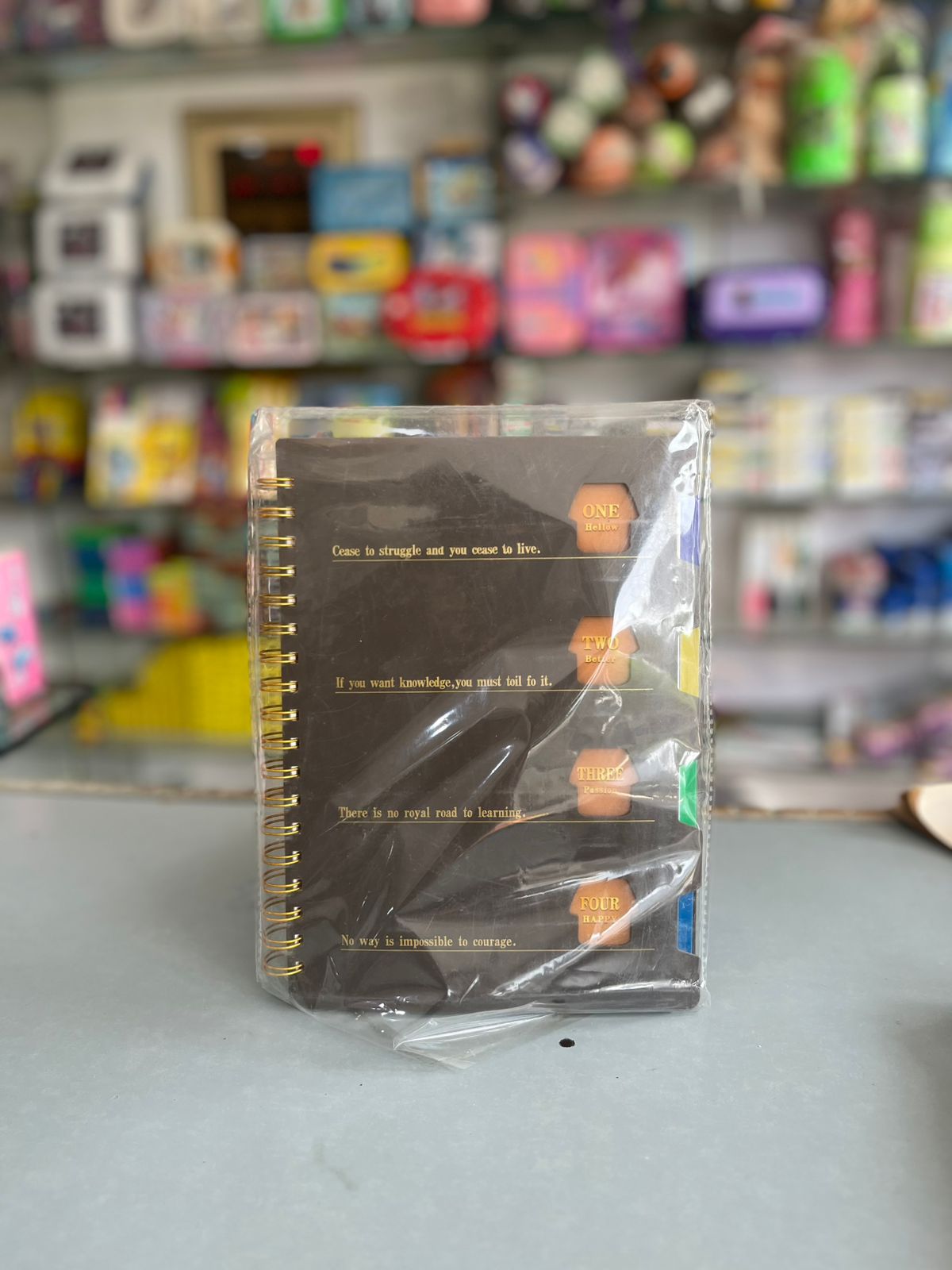 Premium B5 Multi-Subject Spiral Journal with Quote Dividers
