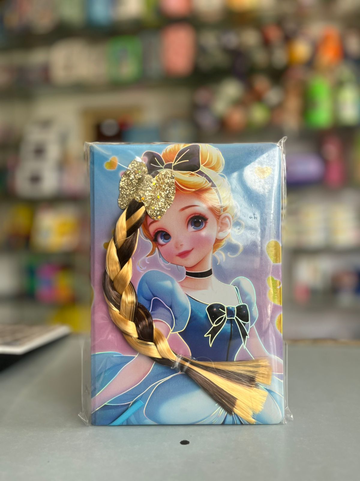 Cute Princess Cinderella 3D Braid Diary