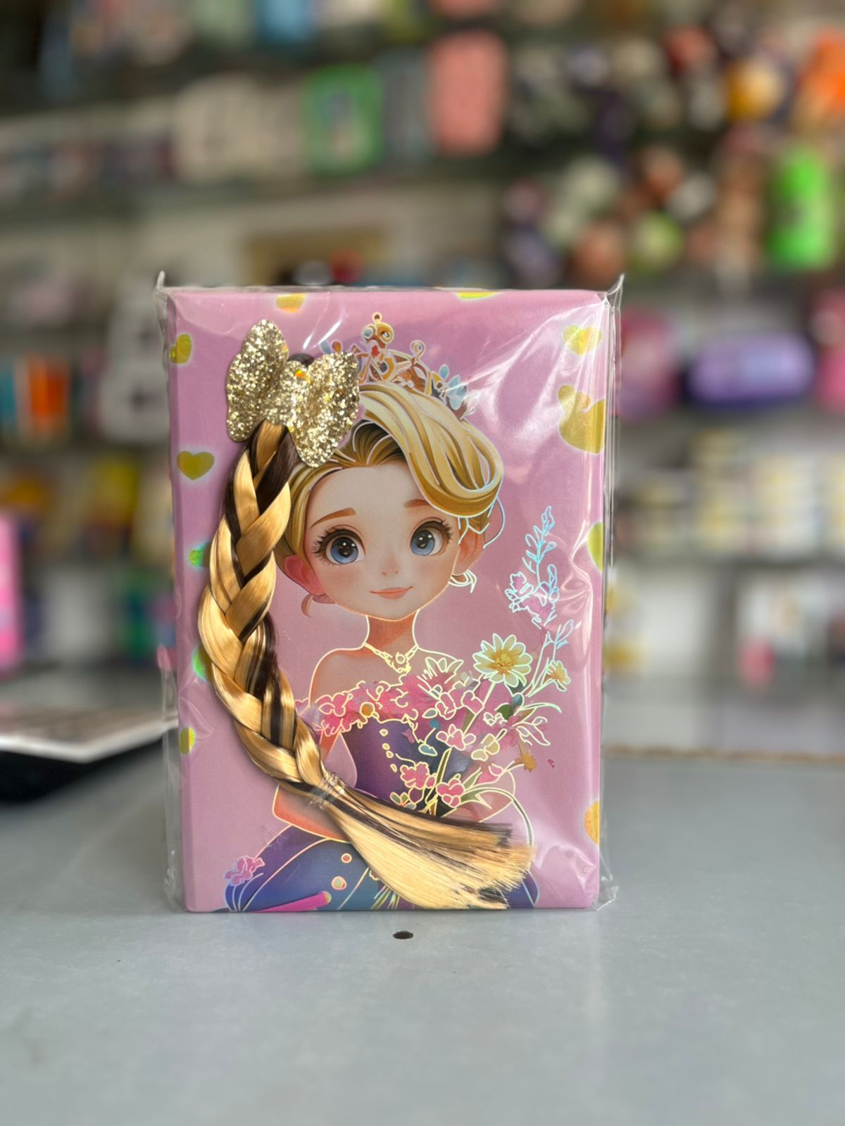 Cute Princess Rapunzel 3D Braid Diary