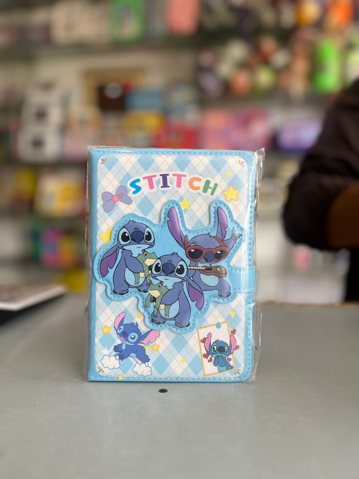 Cute Stitch Character Premium Magnetic Closure Diary