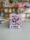 Cute Sanrio Kuromi Throne Purple Mini Spiral Diary