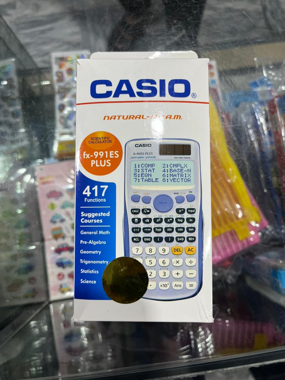 CASIO fx-991ES PLUS 417 Functions Scientific Calculator