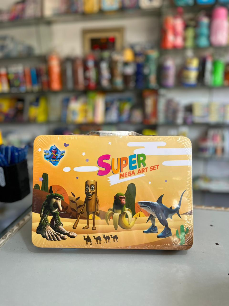 Deluxe Wooden Hardcase Mega Art Set for Kids