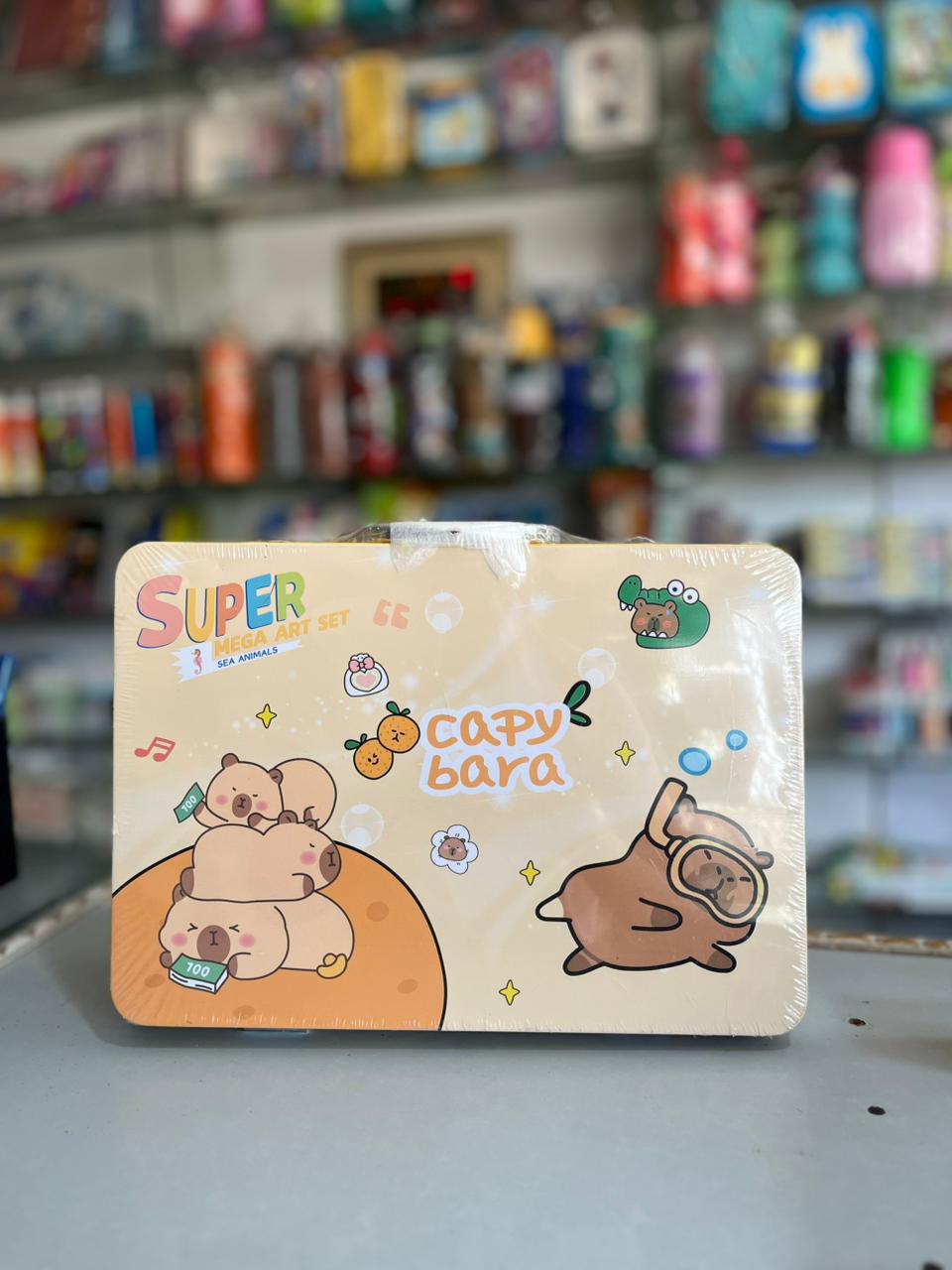 Deluxe Wooden Hardcase Mega Art Set for Kids