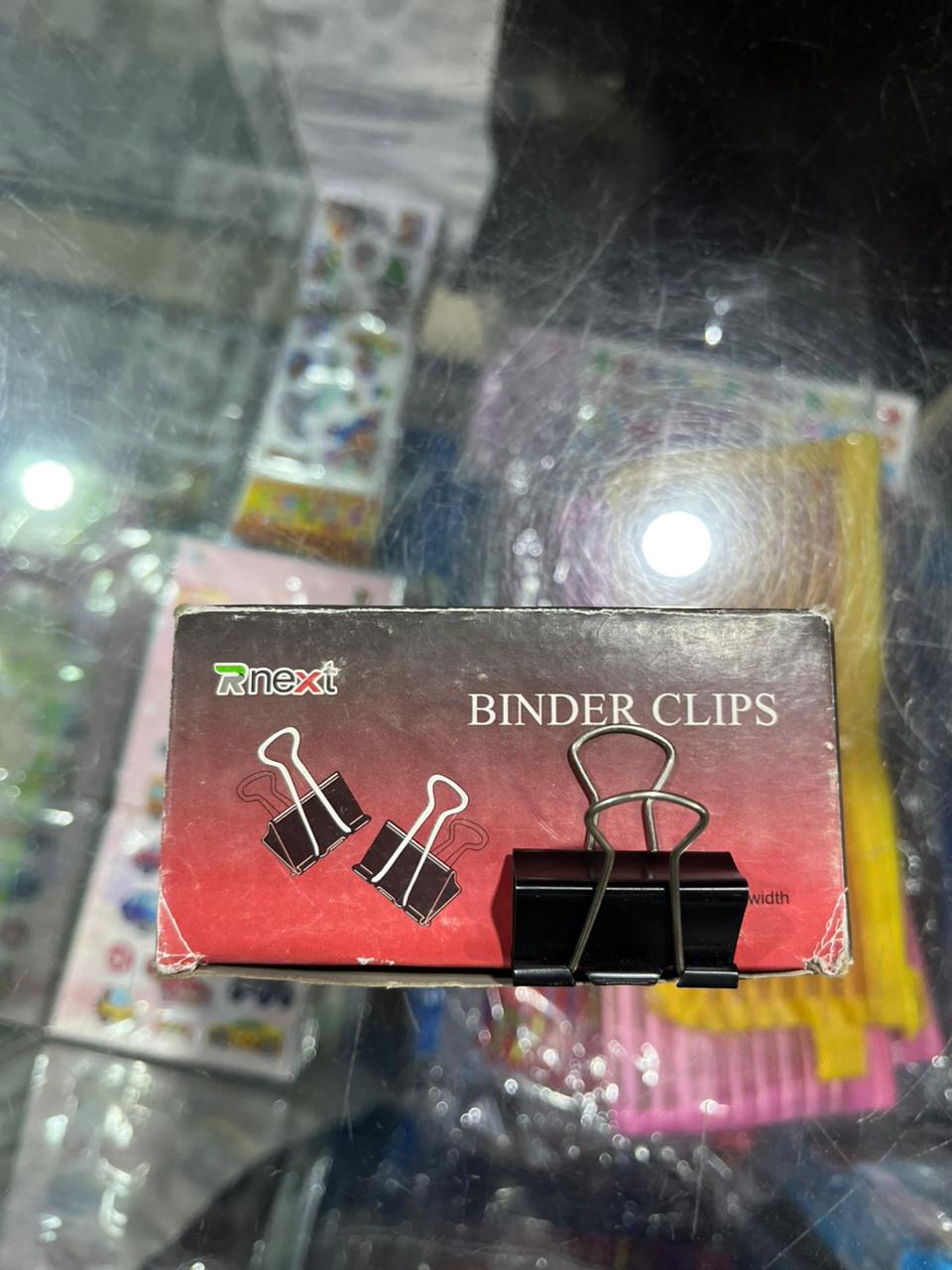 Rnext Premium Black Steel Binder Clips