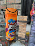Classic Jenga Wooden Block Stacking Game – Family Board Game with Premium Storage Tube
