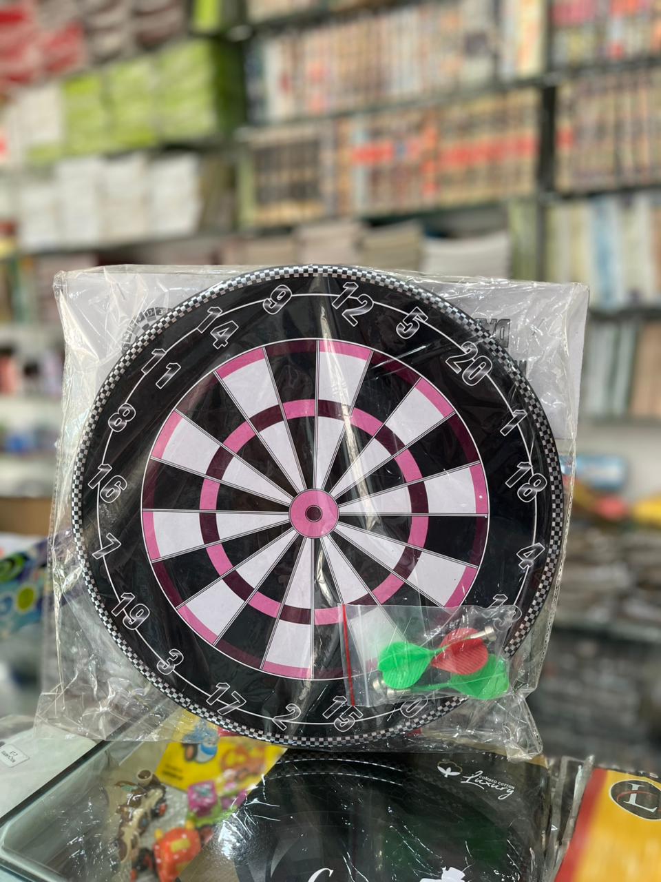 Family Safety Dartboard Game Set with Darts – Available in Medium & Large Sizes