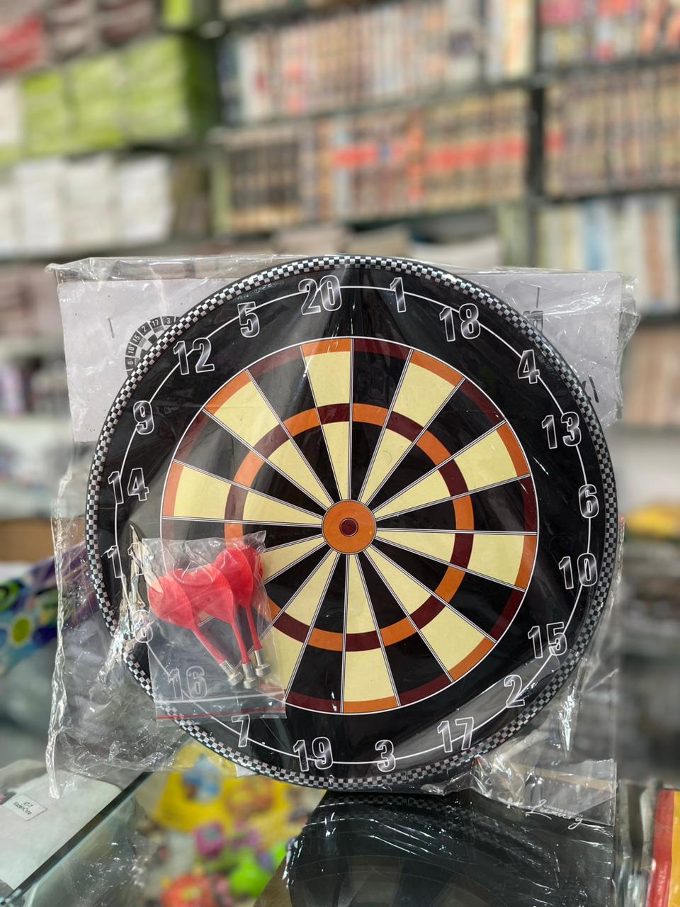 Family Safety Dartboard Game Set with Darts – Available in Medium & Large Sizes