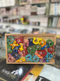 Wooden Cartoon Bear Alphabet Letters Learning Set