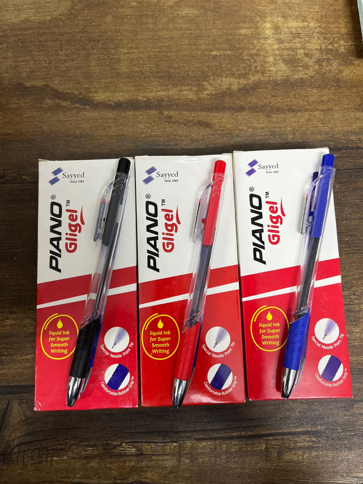 Piano Gligel™ Liquid Ink Pen – (Pack of 10 Pcs Each Color)