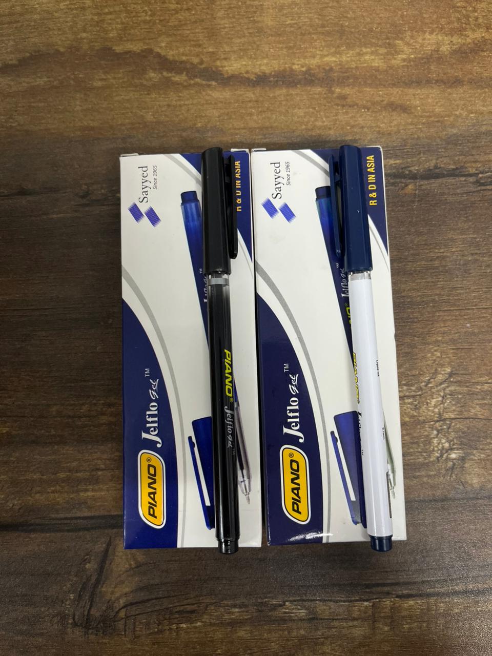Piano Jelflo™ Gel Pen – (Pack of 10 Pcs Each Color)