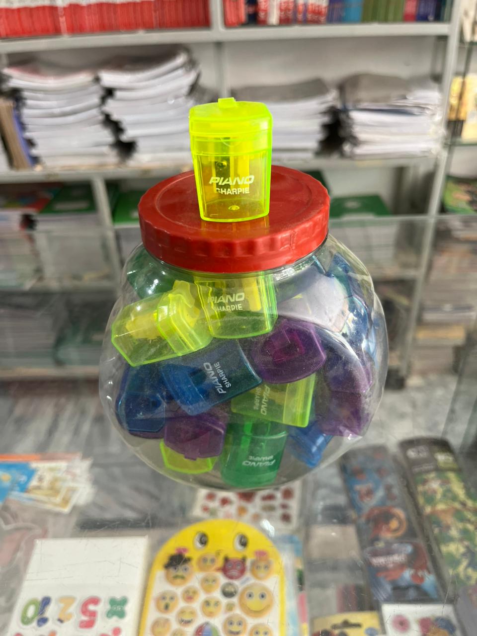 Piano Sharpie Sharpener (Jar Pack of 30 Pcs)
