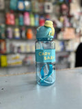 Capybara Aesthetic Water Bottle with Straw & Strap (750ml)