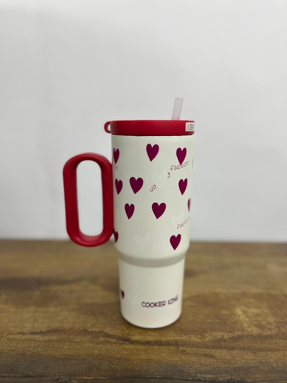 Insulated Travel Tumbler with Handle