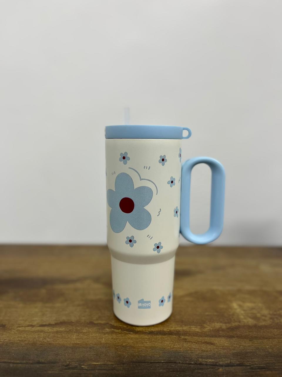 Insulated Travel Tumbler with Handle