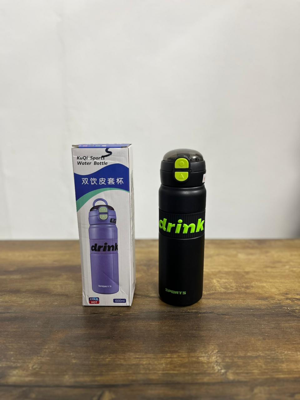 KuQi Sports Water Bottle (600ml)