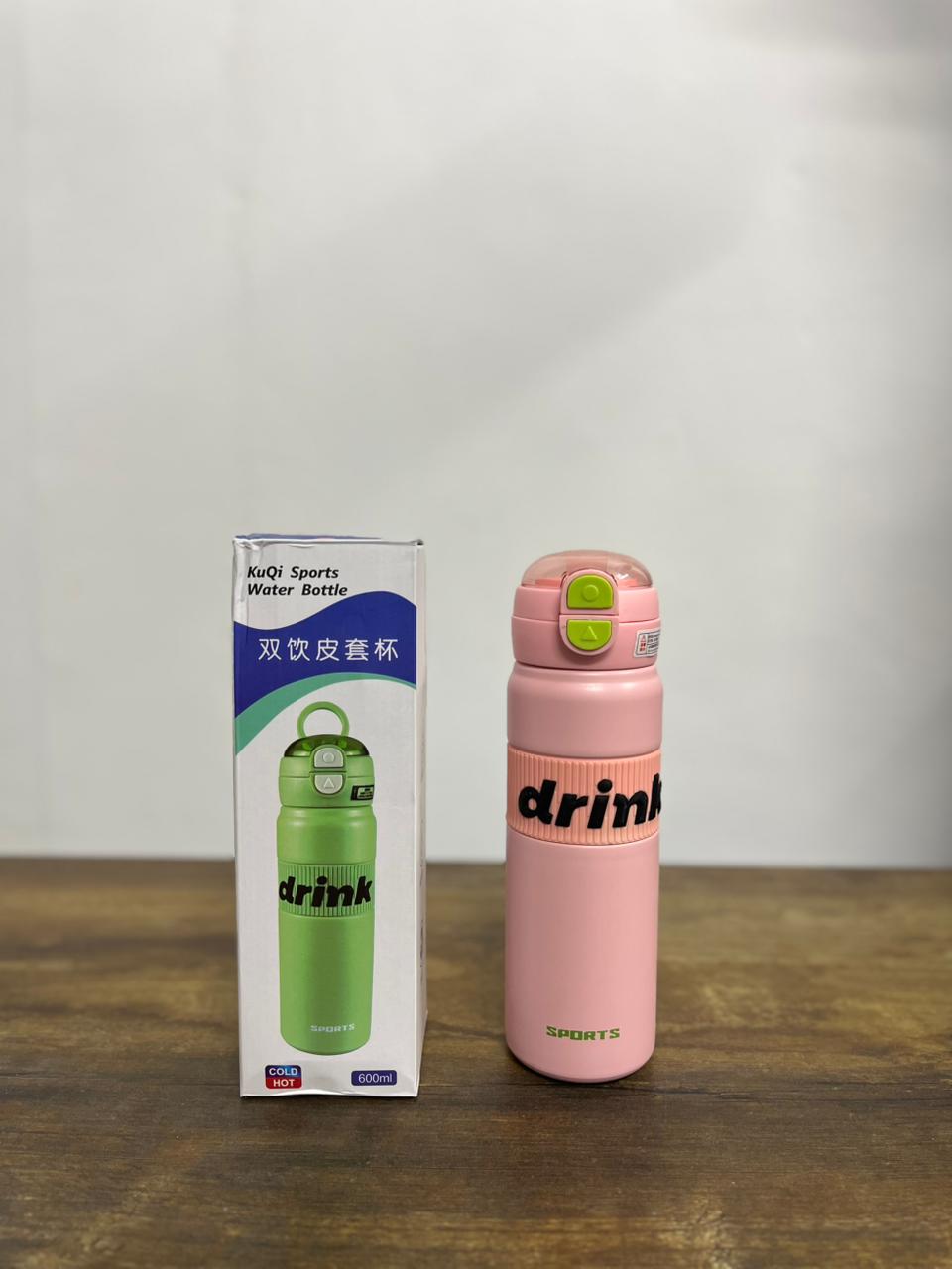 KuQi Sports Water Bottle (600ml)