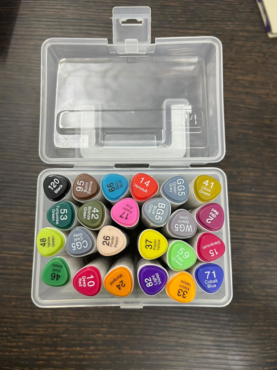 Keep Smiling Double-Headed Alcohol-Based Sketch Markers (12 & 24 Pcs)