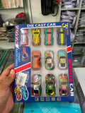 Die Cast Car Set (Street Racer Cards / Sports Car)