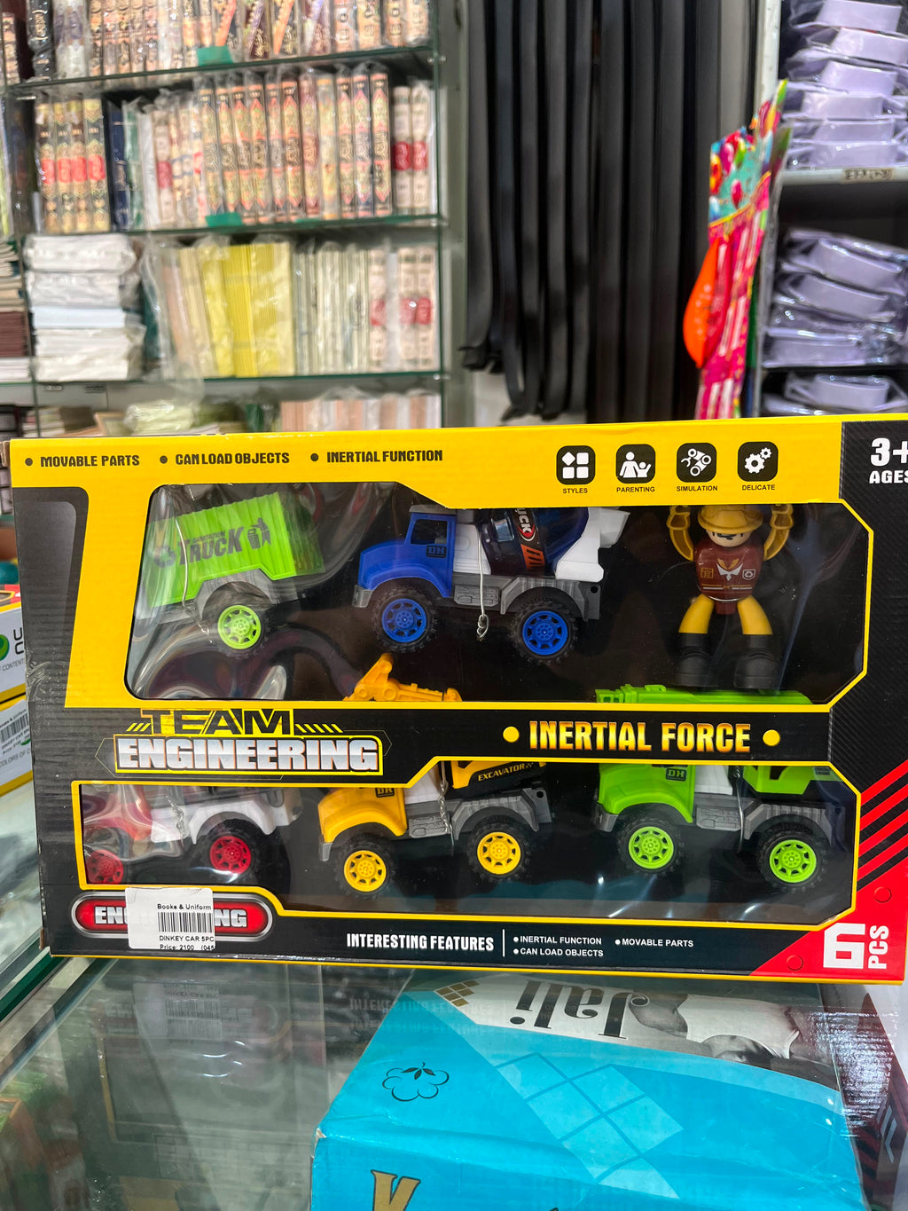 Team Engineering Inertial Force Construction Toy Set