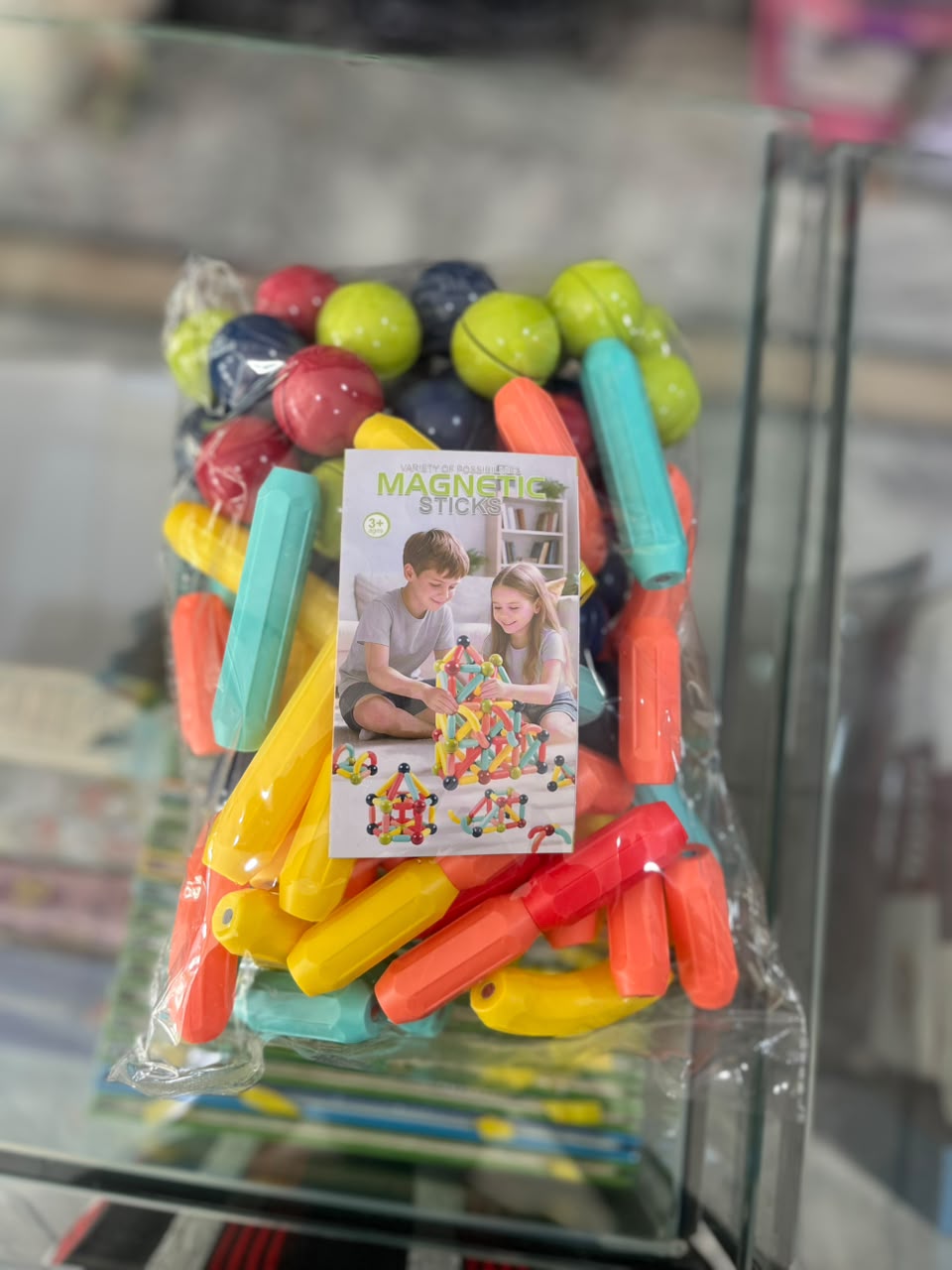 Magnetic Sticks Building Blocks Puzzle Set